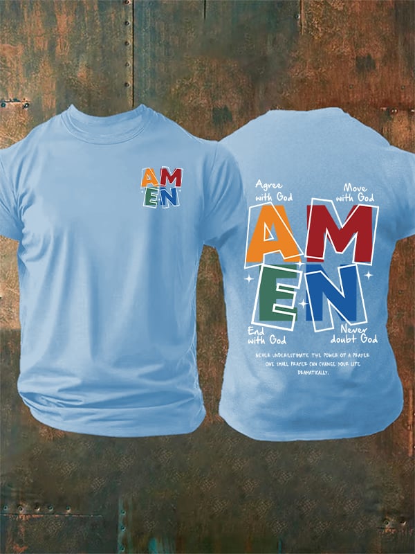 Men's AMEN Print T-Shirt
