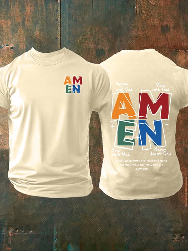 Men's AMEN Print T-Shirt