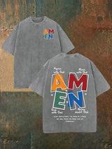 Unisex  AMEN  Washable T-shirt